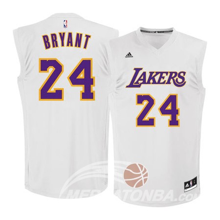 Maglia NBA Kobe Bryant,Los Angeles Lakers Bianco