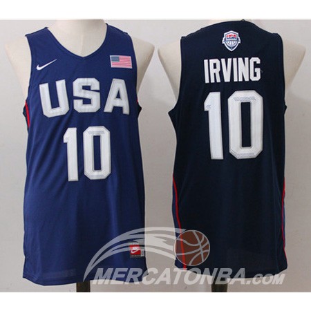 Maglia NBA Twelve USA Dream Team Irving Blu