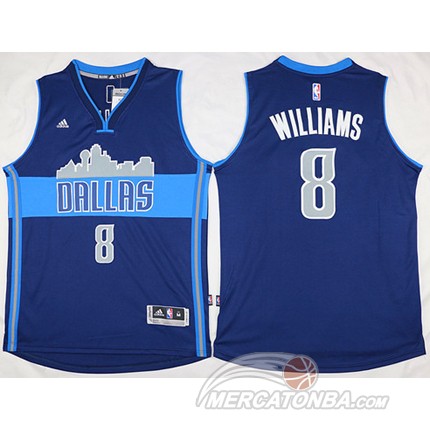 Maglia NBA Williams,Dallas Mavericks Blu