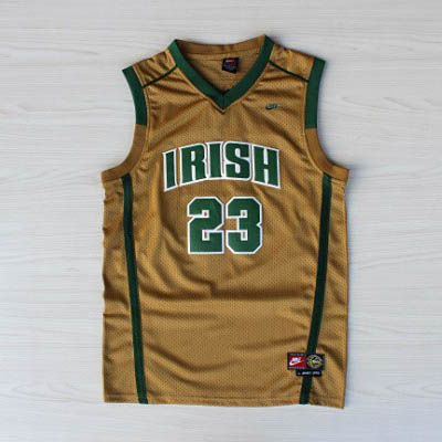 Maglia NBA NCAA James,Irish Oro