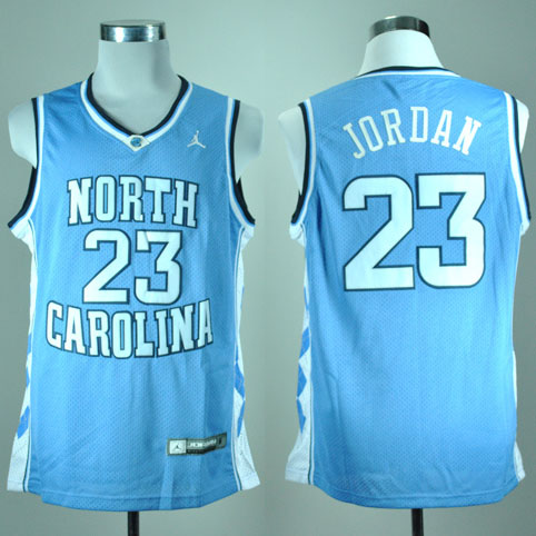 Maglia NBA NCAA Jordan,North Carolina Blu