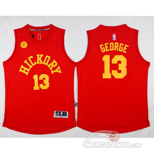 Maglia NBA Hickory George,Indiana Pacers Rojo