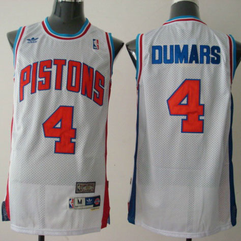 Maglia NBA Dumars,Detroit Pistons Bianco