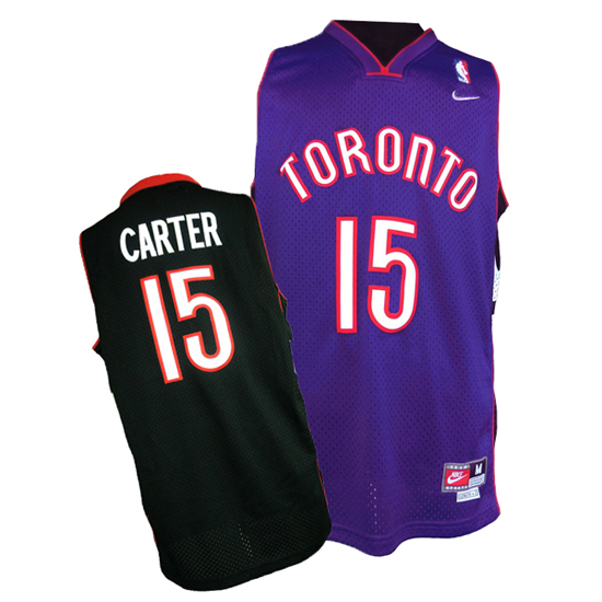 Maglia NBA Carter,Toronto Raptors Nero Porpora