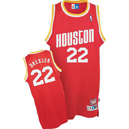 Maglia NBA Drexler,Houston Rockets Rosso