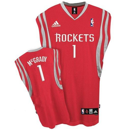 Maglia NBA McGrady,Houston Rockets Rosso