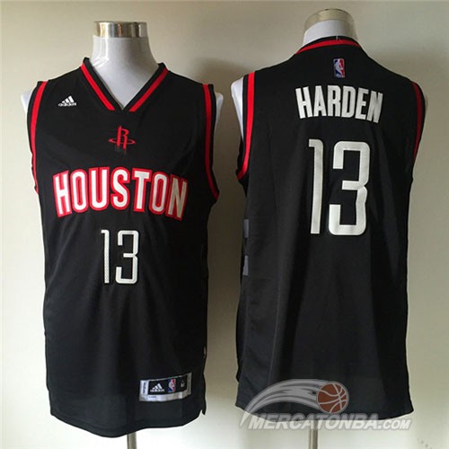 Maglia NBA Harden,Houston Rockets Nero