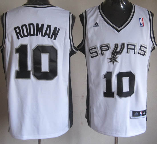 Maglia NBA Rodman,San Antonio Spurs Bianco