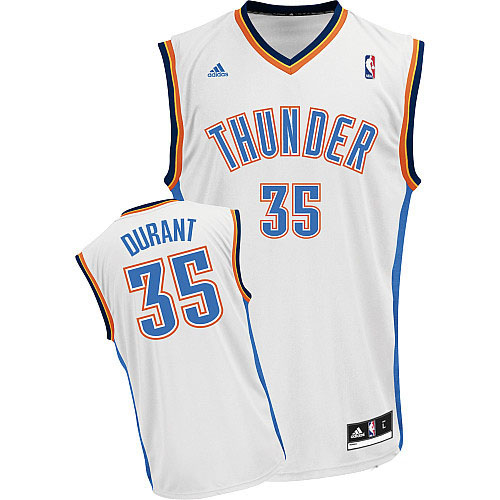 Maglia NBA Durant,Oklahoma City Thunder Bianco