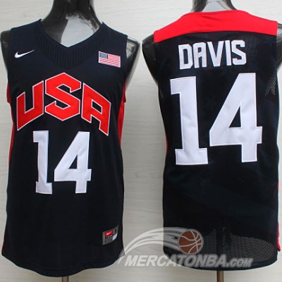 Maglia NBA Davis,USA 2012 Nero