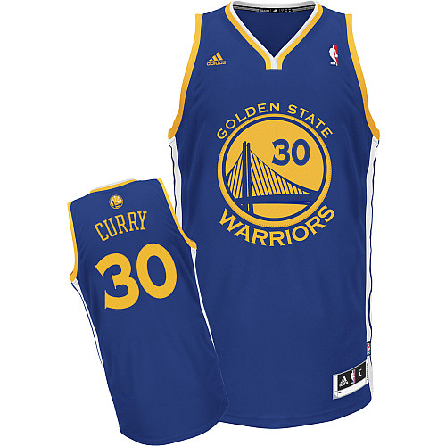 Maglia NBA Stephen Curry,Golden State Warriors Blu