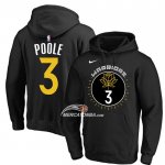 Felpas con Capucha Golden State Warriors Jordan Poole Citta 2022-23 Nero