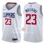 Maglia NBA Los Angeles Clippers Lou Williams Association 2017-18 Bianco