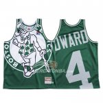 Maglia Boston Celtics Carsen Edward Mitchell & Ness Big Face Verde