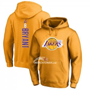 Felpa con Cappuccio Los Angeles Lakers Kobe Bayant Giallo