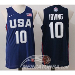 Maglia NBA Twelve USA Dream Team Irving Blu