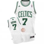 Maglia NBA Brown Boston Celtics Blanco