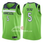 Maglia NBA Minnesota Timberwolves Gorgui Dieng Statement 2017-18 Verde