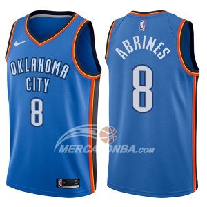 Maglia NBA Oklahoma City Thunder Alex Abrines Swingman Icon 2017-18 Blu