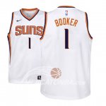 Maglia NBA Bambino Phoenix Suns Devin Booker 2017-18 Bianco