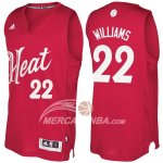 Maglia NBA Christmas 2016 Derrick Williams Miami Heats Rosso