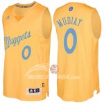 Maglia NBA Christmas 2016 Emmanuel Mudiay Denver Nuggets Dorato