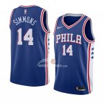 Maglia Philadelphia 76ers Jonathon Simmons Icon 2018 Blu