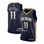 Maglia New Orleans Pelicans Jrue Holiday Icon 2020-21 Blu