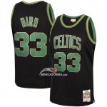 Maglia Boston Celtics Larry Bird NO 33 Mitchell & Ness 1985-86 Nero