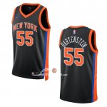 Maglia New York Knicks Isaiah Hartenstein NO 55 Citta 2022-23 Nero