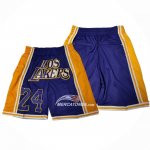 Pantaloncini Los Angeles Lakers Kobe Bryant 24 Just Don Viola