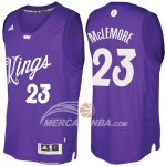 Maglia NBA Christmas 2016 Ben Mclemore Sacramento Kings Purpura