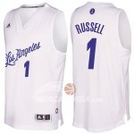 Maglia NBA Christmas 2016 D'Angelo Russell Los Angeles Lakers Bianco