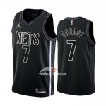Maglia Brooklyn Nets Kevin Durant NO 7 Statement 2022-23 Nero