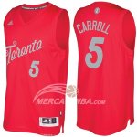 Maglia NBA Christmas 2016 Demarre Carroll Toronto Raptors Rosso