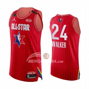 Maglia All Star 2020 Boston Celtics Kemba Walker Autentico Rosso