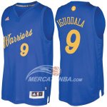 Maglia NBA Christmas 2016 Andre Iguodala Golden State Warriors Blu