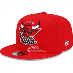 Cappellino Chicago Bulls Tip Off 9FIFTY Snapback Rosso