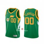 Maglia Utah Jazz Donovan Jordan Clarkson 2020-21 Verde