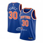 Maglia New York Knicks Julius Randle Icon 2020-21 Blu