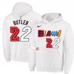 Felpas con Capucha Miami Heat Jimmy Butler Citta 2022-23 Bianco