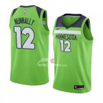 Maglia Minnesota Timberwolves James Nunnally statement 2017-18 Verde