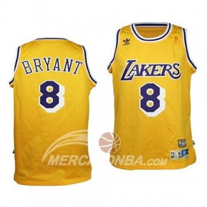 Maglia NBA Bambino Los Angeles Lakers Kobe Bryant Retro Giallo
