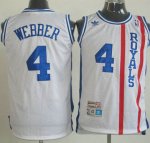 Maglia NBA ABA Webber Bianco