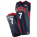 Maglia NBA Westbrook,USA 2012 Nero