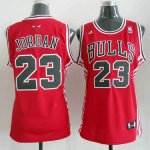 Maglia NBA Donna Jordan,Chicago Bulls Rosso