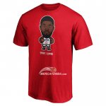 Maglia Manica Corta Los Angeles Clippers Paul George Star Player Rosso