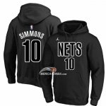 Felpas con Capucha Brooklyn Nets Ben Simmons Statement 2022-23 Nero