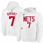 Felpas con Capucha Brooklyn Nets Kevin Durant Classic 2022-23 Bianco