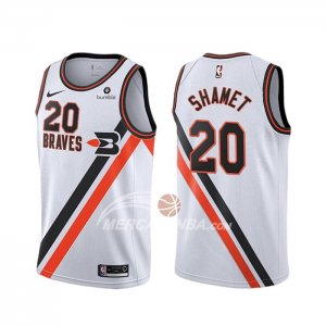 Maglia Los Angeles Clippers Landry Shamet Classic Edition 2019-20 Bianco